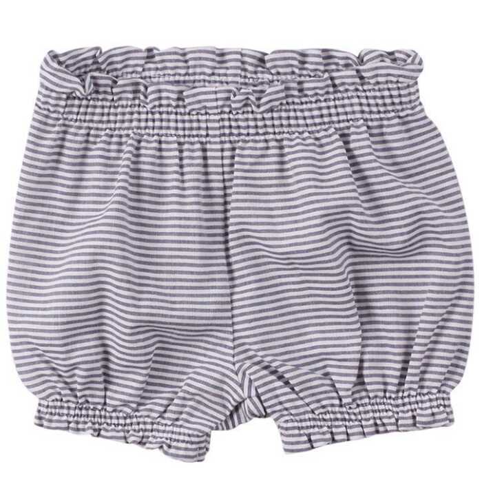 Müsli Babyshorts 56/62 White/blue stripe CO/100