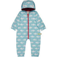 Loud+Proud Outdooroverall Hai/ Fisch 100% Baumwolle (kbA)