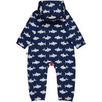 Loud+Proud Outdooroverall Hai/ Fisch 100% Baumwolle (kbA)