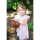 Loud+Proud Kleid Slub Jersey Bubbles Rosé 100% Baumwolle (kbA)