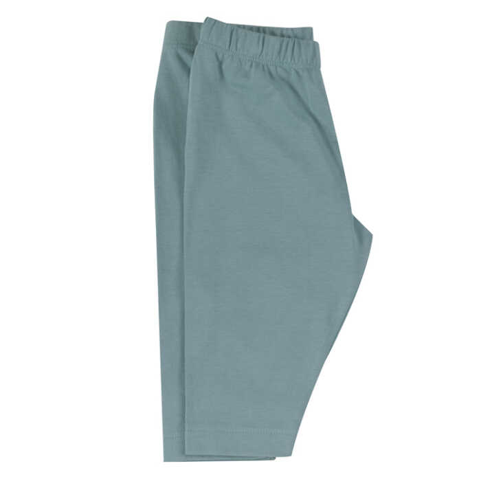 Pigeon 3/4 Leggings grün, marine, pink, türkis 100% Bio-Baumwolle