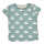 Pigeon Kurzarm Shirt Robbe grün 100% Bio-Baumwolle