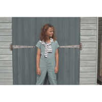 Pigeon Jumpsuit Musselin grün 100% Bio-Baumwolle