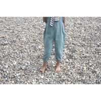 Pigeon Jumpsuit Musselin grün 100% Bio-Baumwolle
