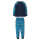 Frugi Jamie Jim Jams Schlafanzug Indigo/Leopard