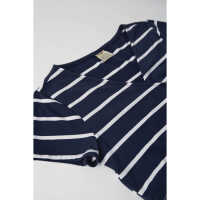 Frugi Ona Maternity & Nursing Wrap Kleid Indigo Breton