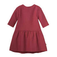 Disana Kleid 122/128 wildbeere 100% Bio-Schurwolle