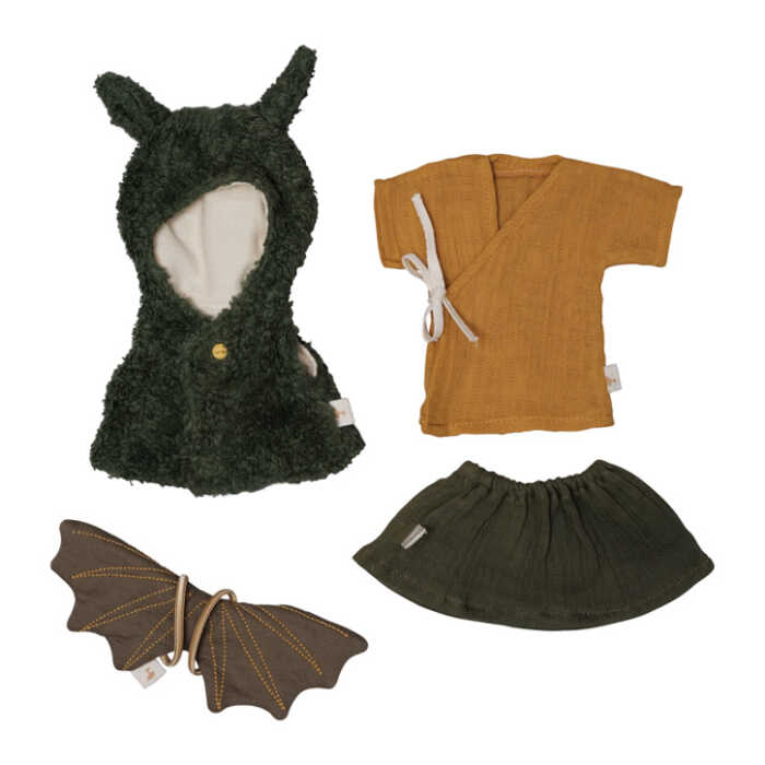 Fabelab Puppenkleidungsset - Drachenumhang One Size
