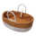 Fabelab Puppenkorb mit Henkel - Ocker 20x30x10cm