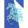 Enfant Terrible Sweatkleid Pferdeapplikation 86/92 royal