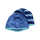 Enfant Terrible Wendemütze Sterndruck ultramarine-cyan