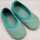 Pololo Barefoot Ballerina Indoor Pink, Grün, Blau Ledersohle