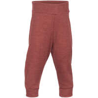 Engel-Baby Hose mit  Nabelbund, kupfer, 50/56, Wolle/Seide