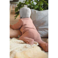 Disana Baby Strick-Overall 62/68 rosé Schurwolle kbT GOTS
