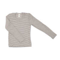 Lilano Unterhemd  mauve-Ringel 92 Wolle kbT/Seide