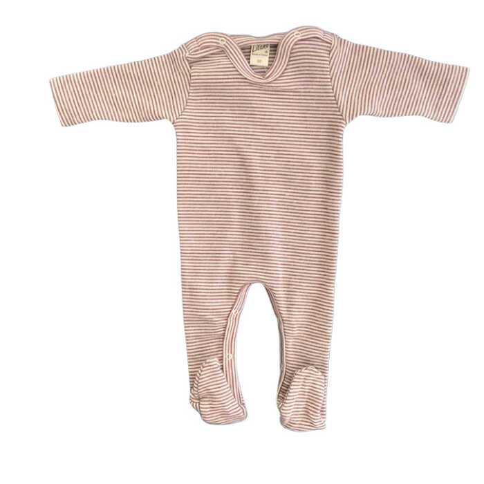 Lilano Ganzkörperbody mauve 56 aus Wolle kbT/Seide