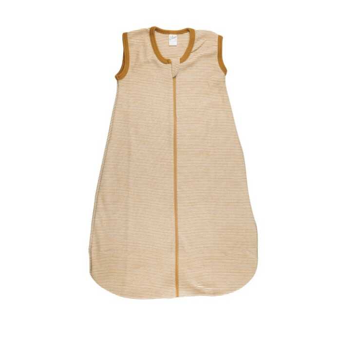 Lilano Schlafsack ohne Arm curry 90cm Wolle kbT/Seide