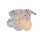 Lilano Wickelsack Ringel 74/80 curry aus Wolle kbT/Seide