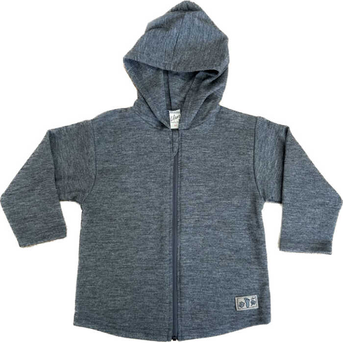 Lilano Jacke UNI m.Kapuze 86 hellgrau