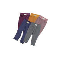 Lilano Nabelbundhose mit Beinumschlag 80 curry Wolle...
