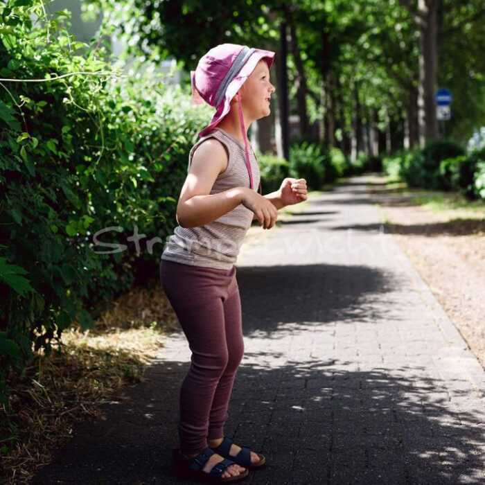 Lilano Unterhose lang 92 mauve Wolle kbT/Seide