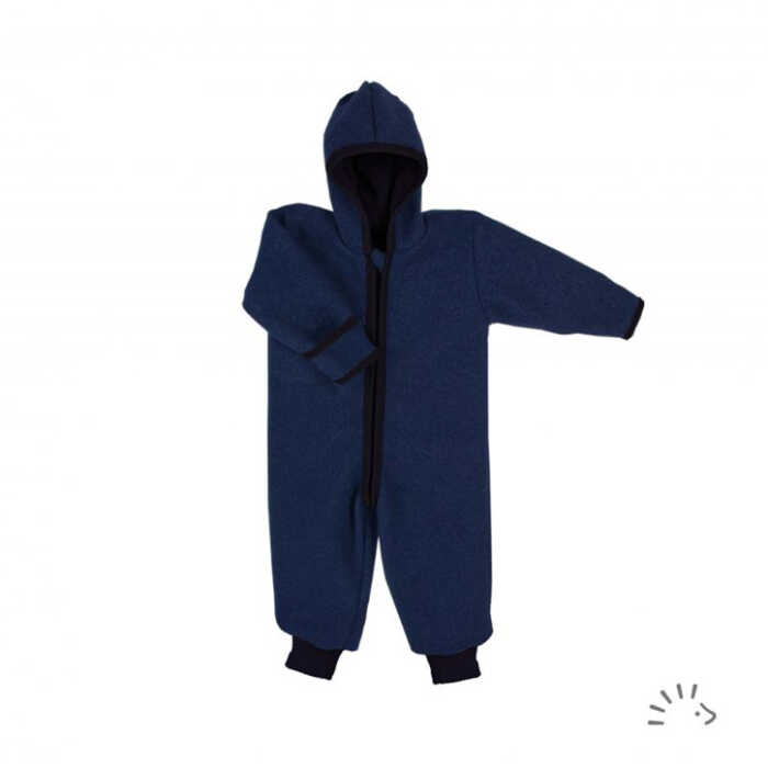 Iobio Overall  86/92 Dunkelblau Wollwalk
