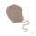Iobio Haube Style INKA 51/53 (3) Beige Melange Wollvlies GOTS