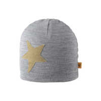 PurePure Mini Beanie Feinstrick aus Merinowolle kbT
