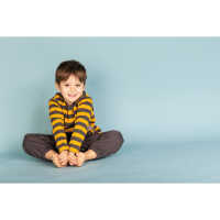 Sense Organics KAITO Pant lined dunkelgrau 4Y