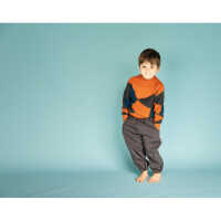 Sense Organics KAITO Pant lined dunkelgrau 4Y