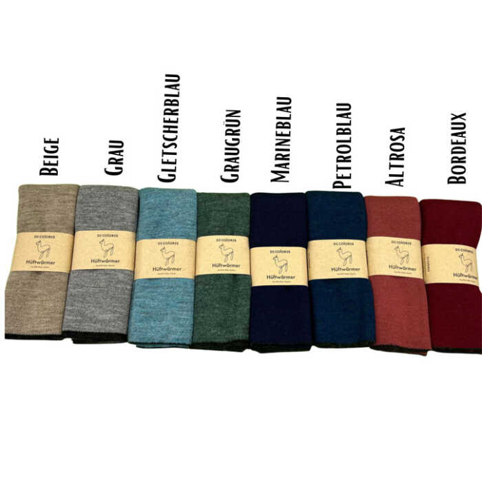 De Colores Hüftwärmer Doubleface S grau
