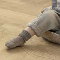 GoBabyGo 20-22 Walnut Stoppersocken aus Alpakawolle