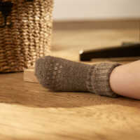 GoBabyGo 20-22 Brown Melange Stoppersocken aus Wolle