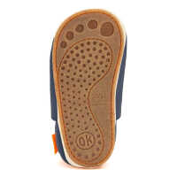 Orangenkinder Amigo Sandale 24.25 blau Bio Nappaleder