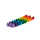 Grapat Mandala Rainbow Eggs bunt 36 Stück 3+
