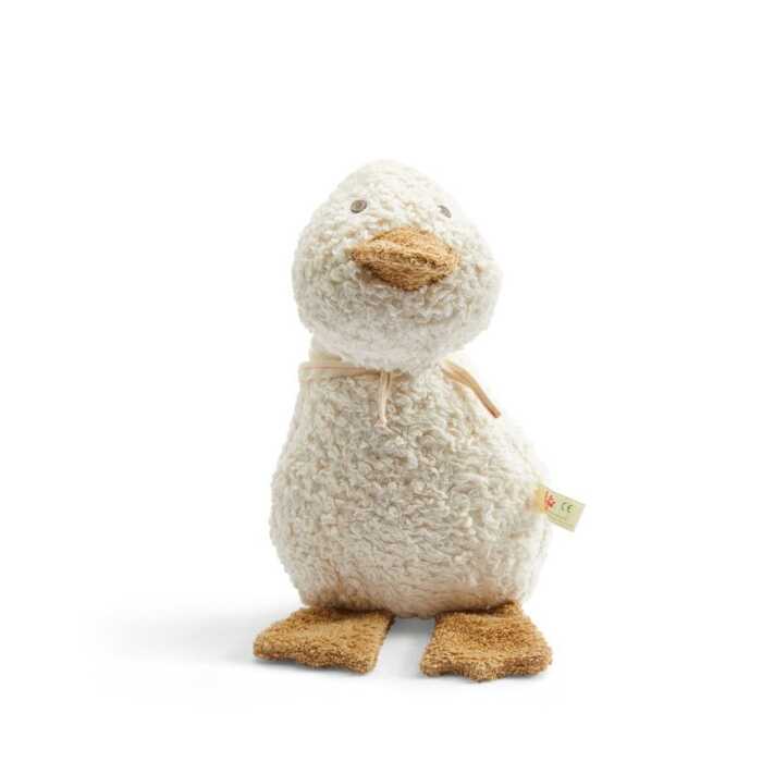 Efie Ente groß weiß/beige