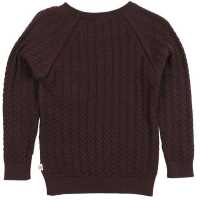 Müsli Knit cable sweater 110 Coffee