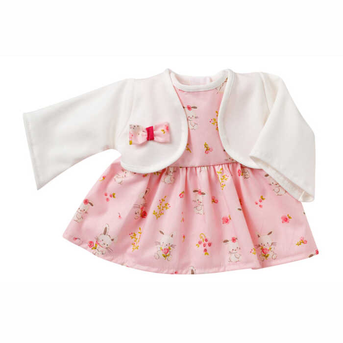 Emil Schwenk Sommerkleid mit Bolero, Gr.32 für Puppen