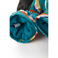Frugi SNOW AND SKI MITTENS blau 8-10 Jahre