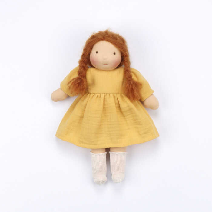 ChimpyToys Puppe Anna nach Waldorf Art Stoffpuppe montessori 30cm