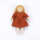 ChimpyToys Puppe Lisa nach Waldorf Art nach Waldorf Art Stoffpuppe montessori 30cm