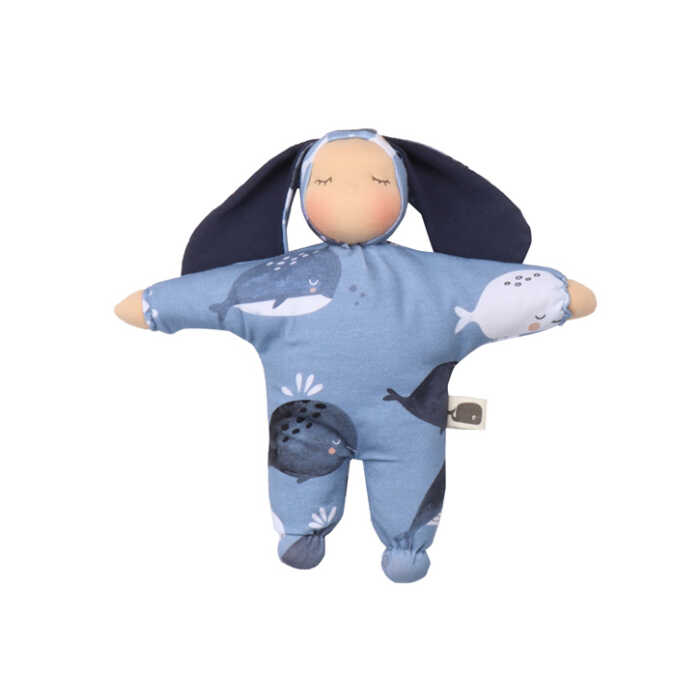 ChimpyToys Kinder Schlaffreund Wal