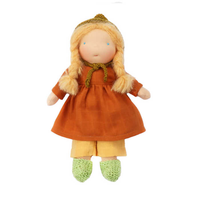 Chimpytoys Lili nach Waldorf Art Stoffpuppe montessori 30cm