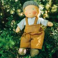 Chimpytoys Tio nach Waldorf Art Stoffpuppe montessori 30cm