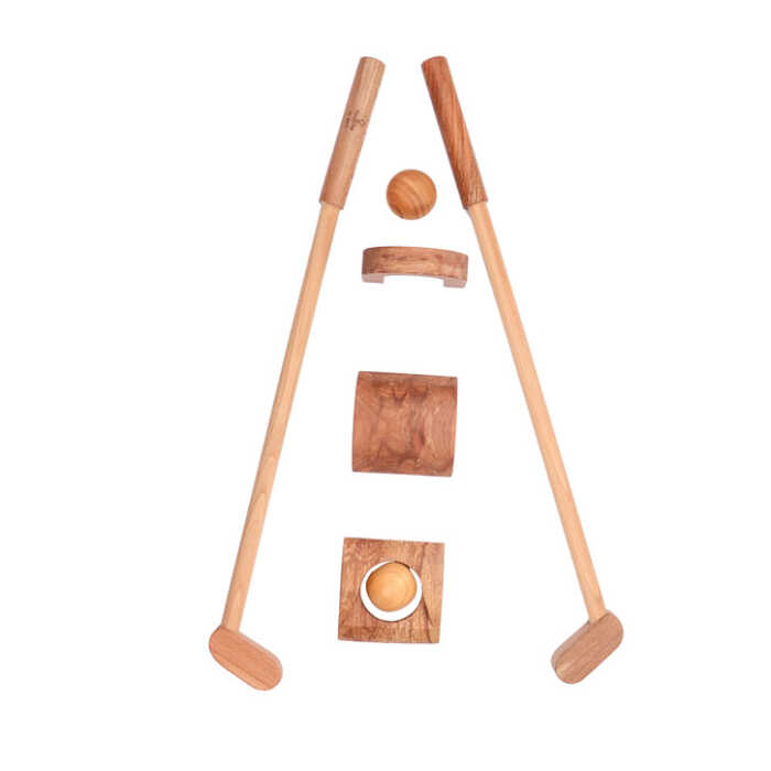 Chimpytoys Kinder Golf-Set Holz