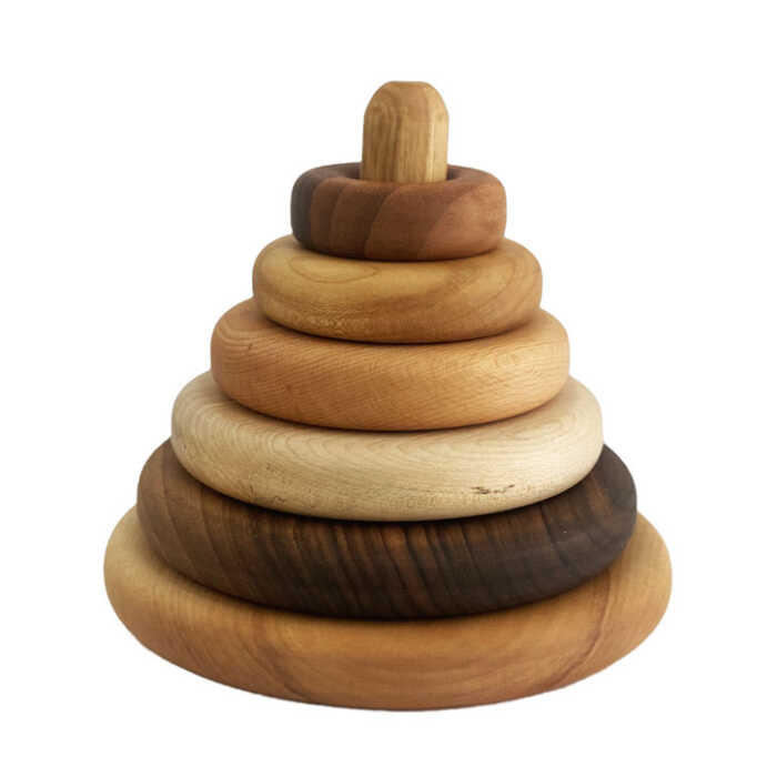 Chimpytoys Kinder Stapelturm 6 Stk. Holz