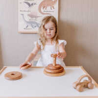 Chimpytoys Kinder Stapelturm 6 Stk. Holz