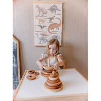 Chimpytoys Kinder Stapelturm 8 Stk. Holz