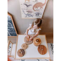 Chimpytoys Kinder Stapelturm 8 Stk. Holz