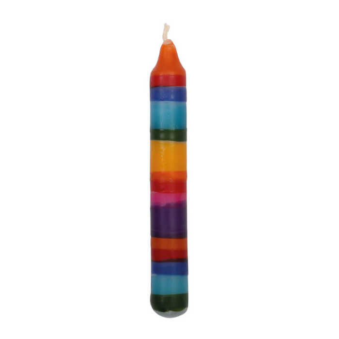 Ahrens Kerze bunte Streifen